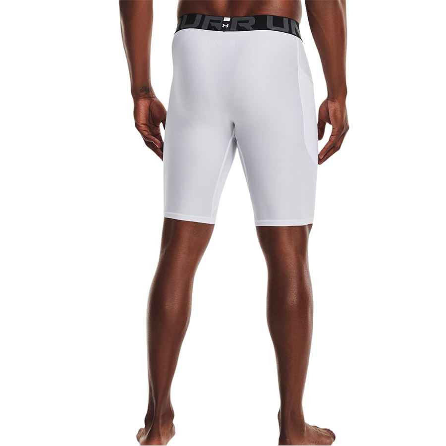 Shorts HeatGear Pocket Long Compression da uomo Under Armour | 13616020100